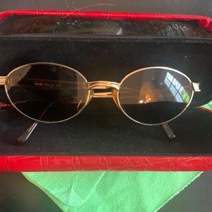 Moschino Gold Sunglasses